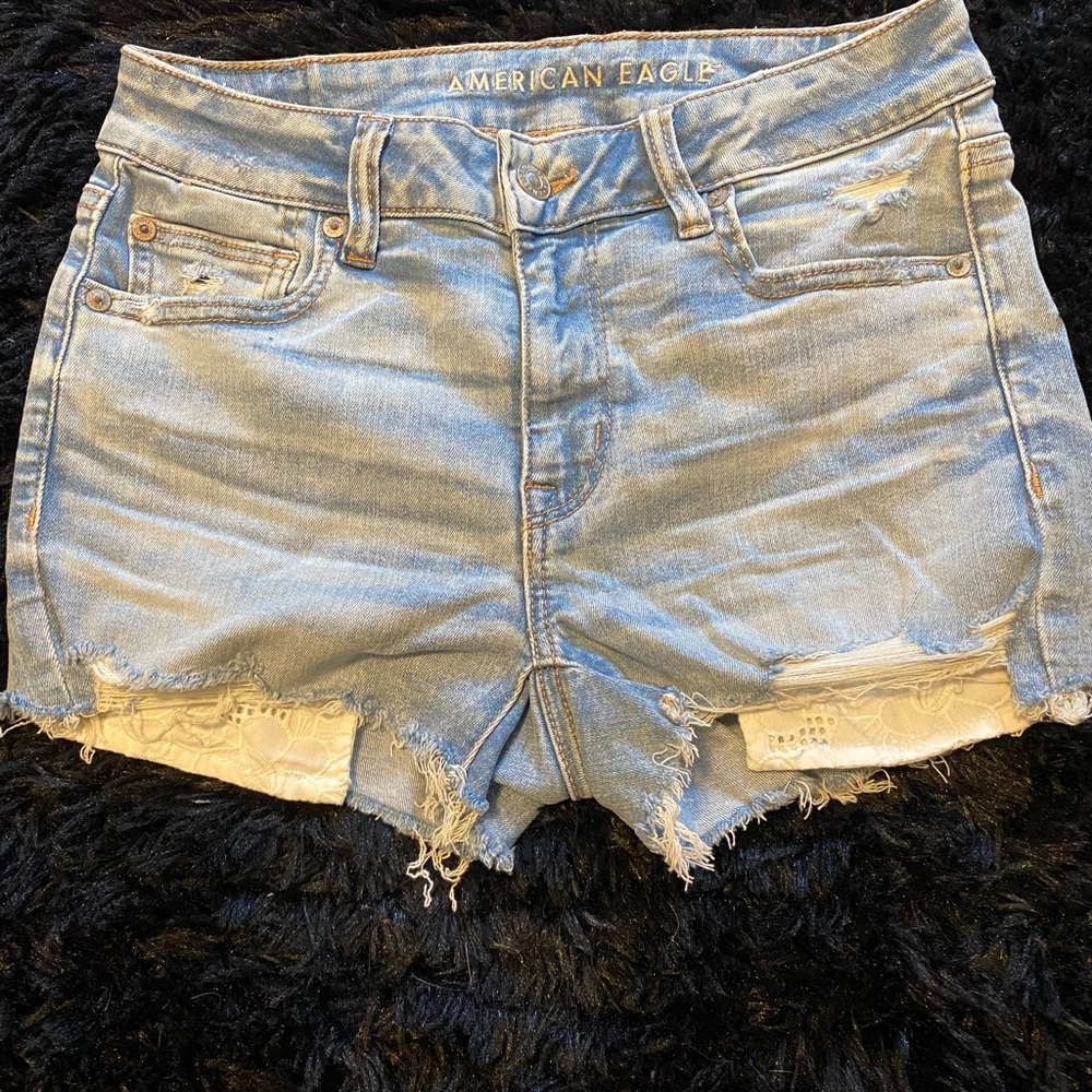 American Eagle Outfitters high rise shortie size 4